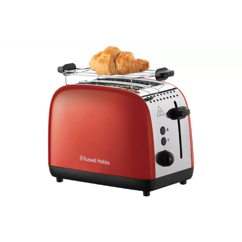 Toaster Russell Hobbs Colours Plus, Red (26554-56)