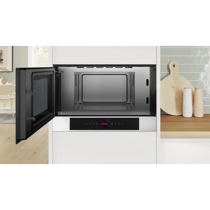 Forno de micro-ondas embutido Bosch, White (BFL7221W1)