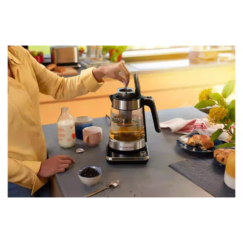 غلاية كهربائية Russell Hobbs Attentiv Kettle, Gray (26200-70)