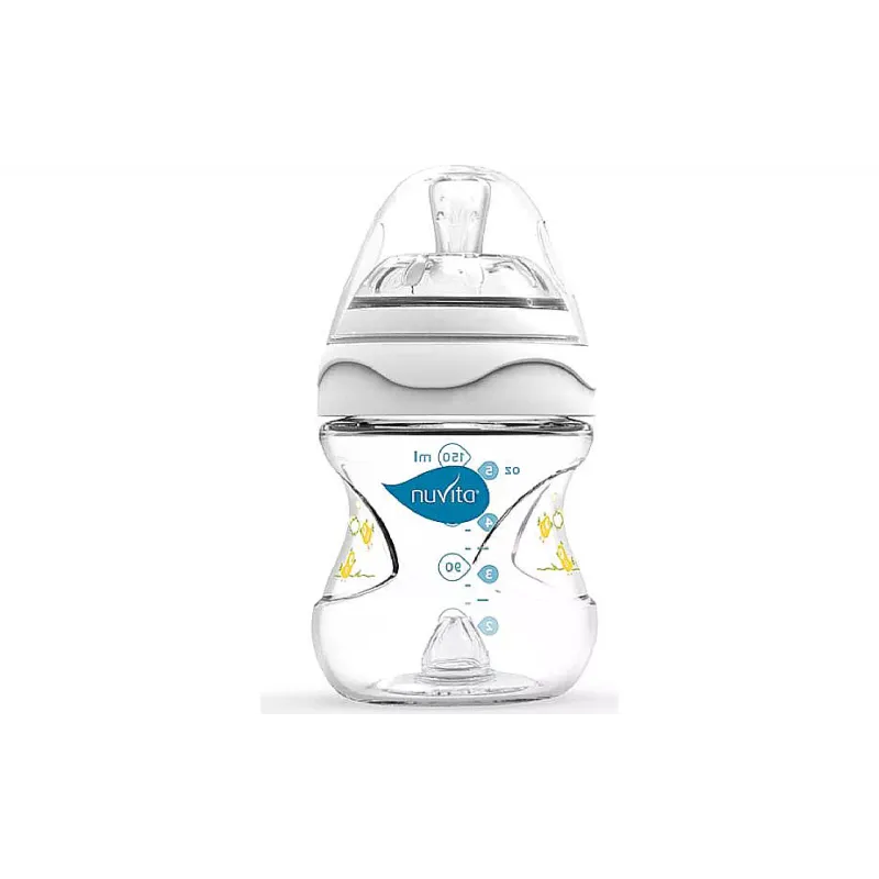Шише за хранене Nuvita (NV6010White)