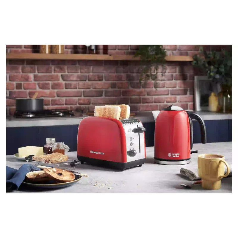 Toaster Russell Hobbs Colours Plus, Red (26554-56)