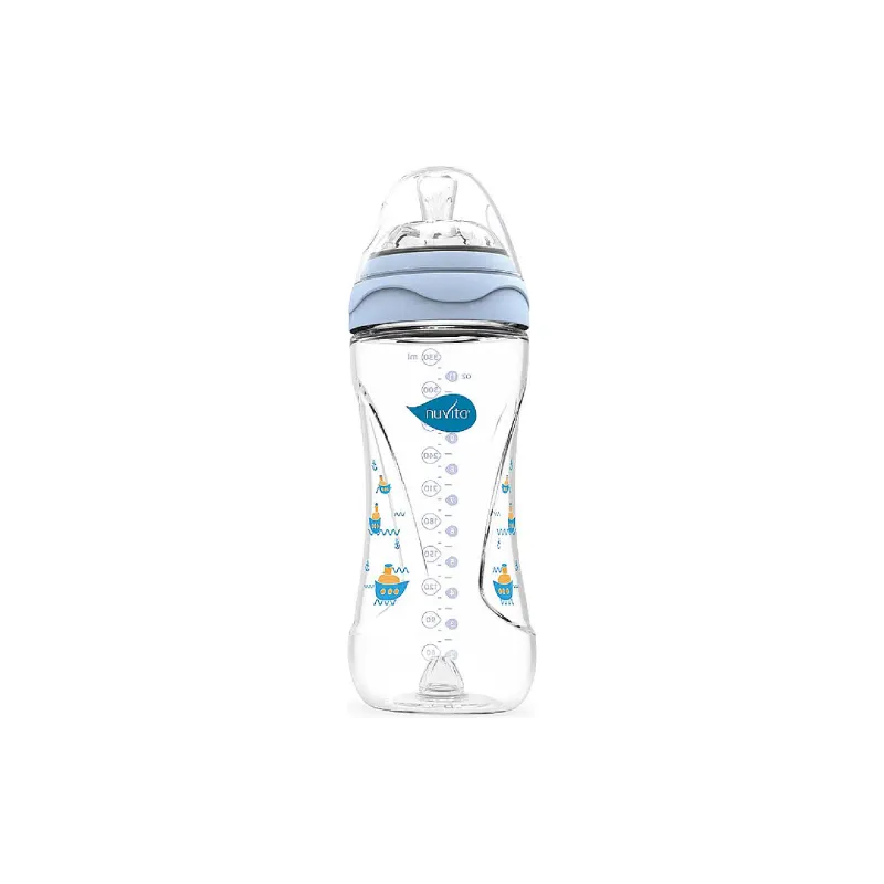 زجاجة الرضاعة Nuvita (NV6050Blue)