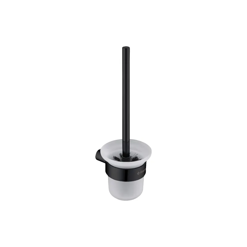 فرشاة المرحاض Deante Round, Black (ADR_N711)