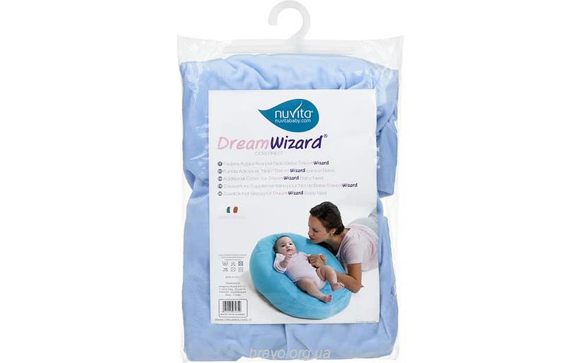 Калъфка за възглавница Nuvita, Light Blue (NV7104BLUE) Калъфка за възглавница Nuvita, Light Blue (NV7104BLUE)