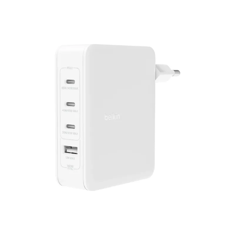 Зарядно устройство Belkin, White (WCH014BTWH)