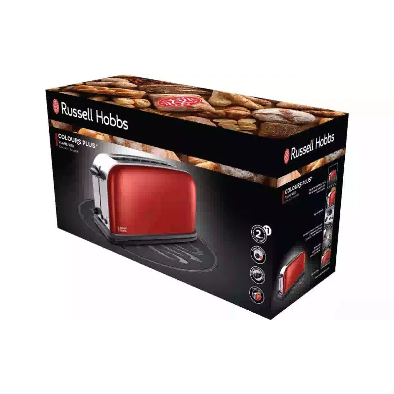 Тостер Russell Hobbs (21391-56), Red