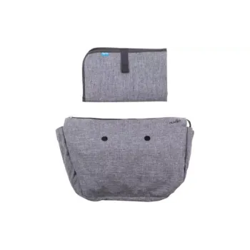 Bélés + pelenkázó alátét Nuvita MyMia, Grey (NV8802GREY)