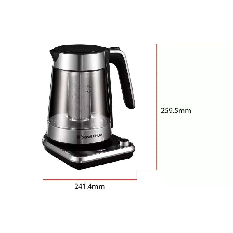 غلاية كهربائية Russell Hobbs Attentiv Kettle, Gray (26200-70)