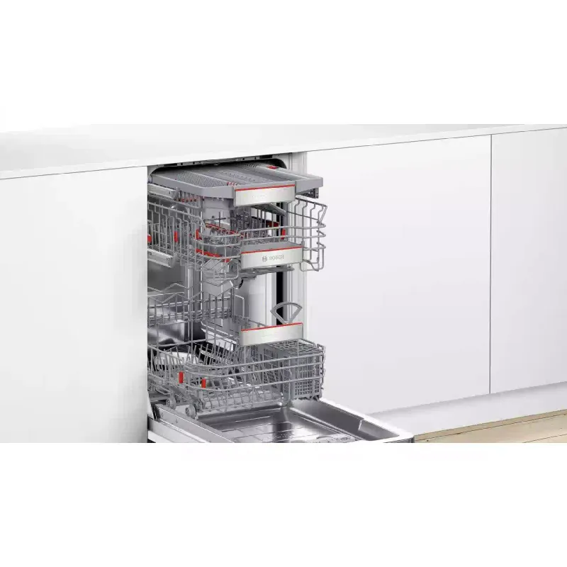 غسالة الأطباق المدمجة Bosch, White (SPV6ZMX65K)