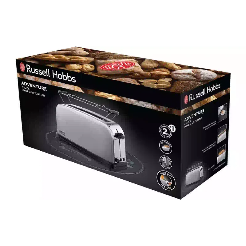 Тостер Russell Hobbs (21396-56), Silver