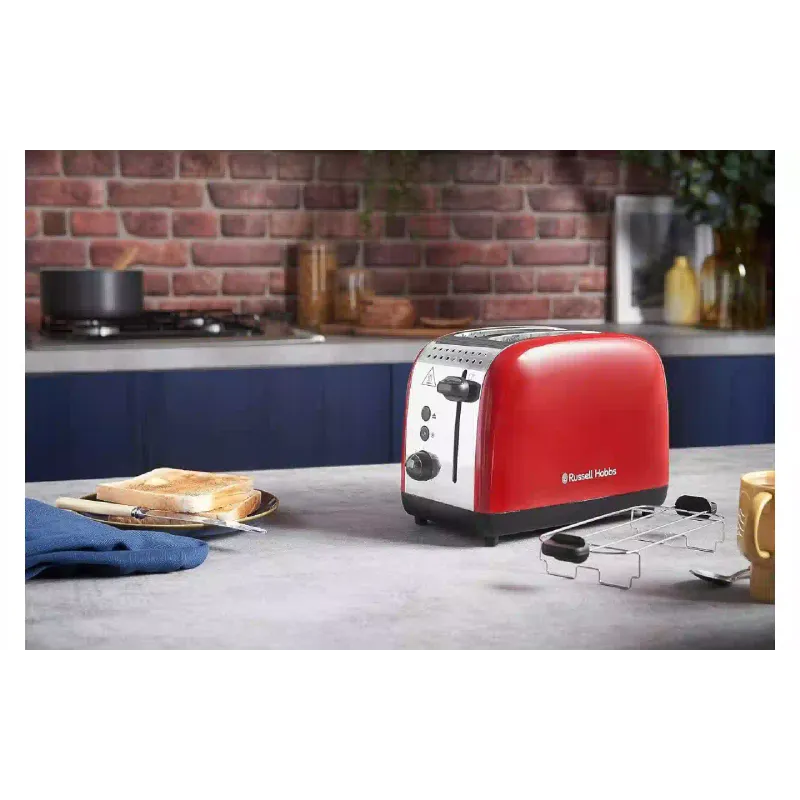 Toaster Russell Hobbs Colours Plus, Red (26554-56)