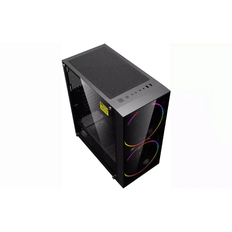 حالة الكمبيوتر Gamemax, Black (Black-Hole)