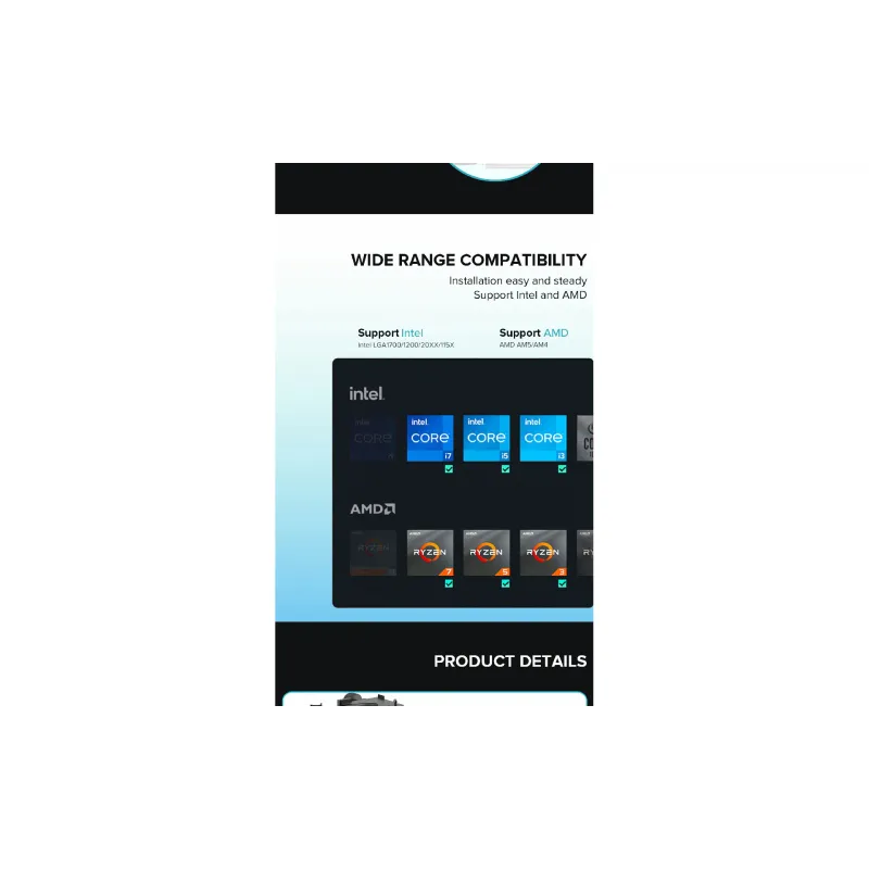 Ψύκτης CPU Gamemax, Ice (Ice-Surface-White)