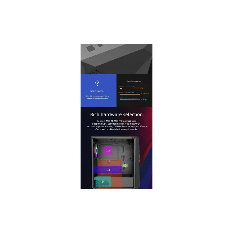 Корпус для ПК Gamemax (Revolt)