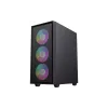 حالة الكمبيوتر Gamemax, Black (Storm-Black)