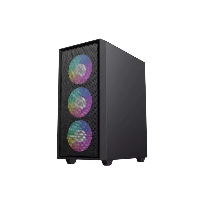 حالة الكمبيوتر Gamemax, Black (Storm-Black)