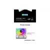 охладител за процесор Gamemax, Ice (Iceburg-120-White-infinity)