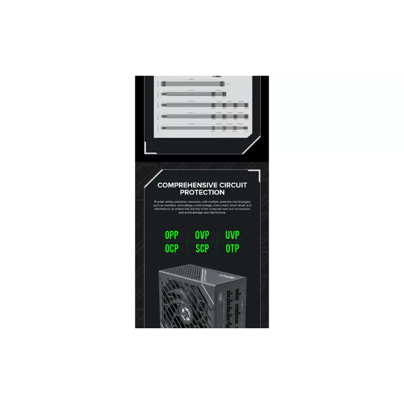 unidade de potência Gamemax (GX-1250ProBK)