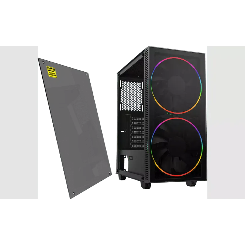 حالة الكمبيوتر Gamemax, Black (Black-Hole)