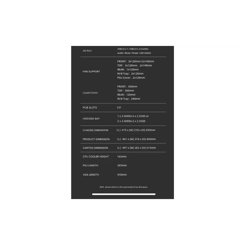 Корпус для ПК Gamemax  (Destroyer-TGW)