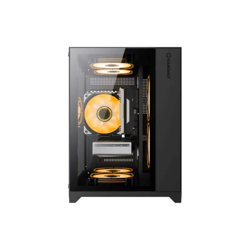 PC-Gehäuse Gamemax, Black (Infinity-Mini-Black)