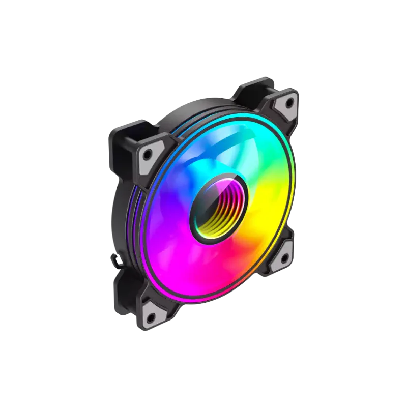 Вентилатор на корпуса Gamemax (Dual-Ring-Infinity-BK)