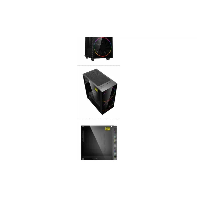 حالة الكمبيوتر Gamemax, Black (Black-Hole)