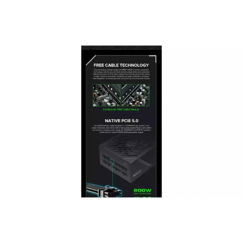 Блок живлення Gamemax  (GX-1050ProBK)