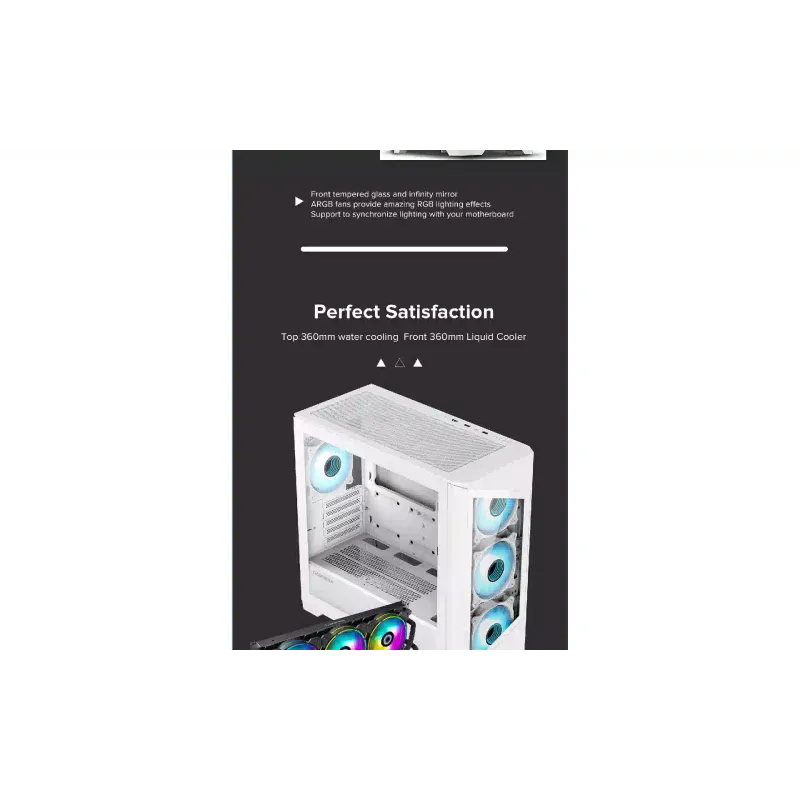 Корпус для ПК Gamemax  (Destroyer-TGW)