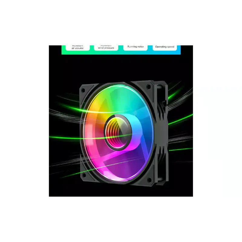 CPU hűtő Gamemax, Black (Iceburg-120-Black-infinity)