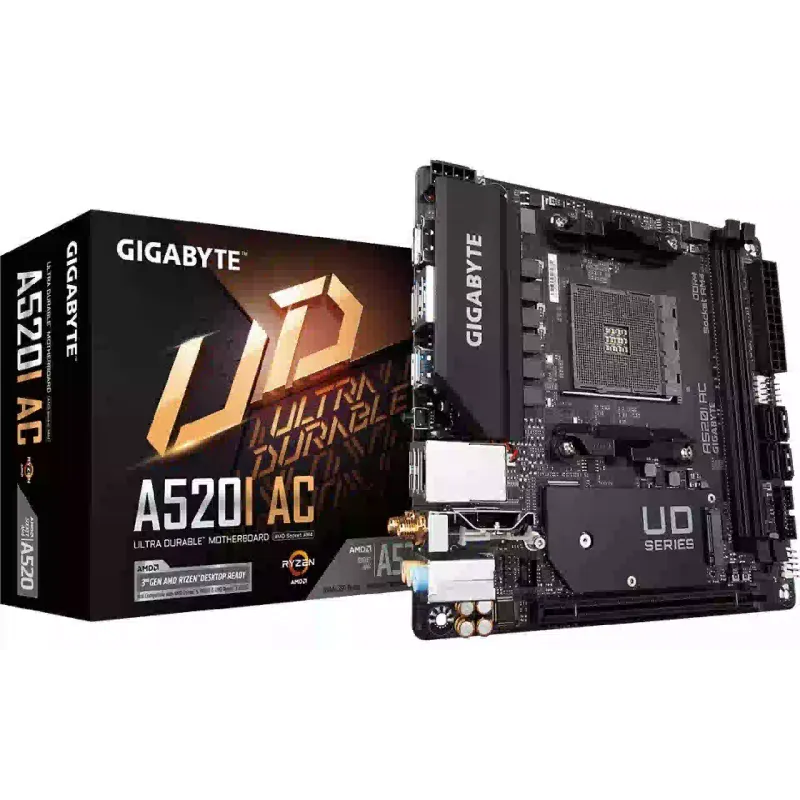 اللوحة الأم Gigabyte A520I AC (A520I AC)