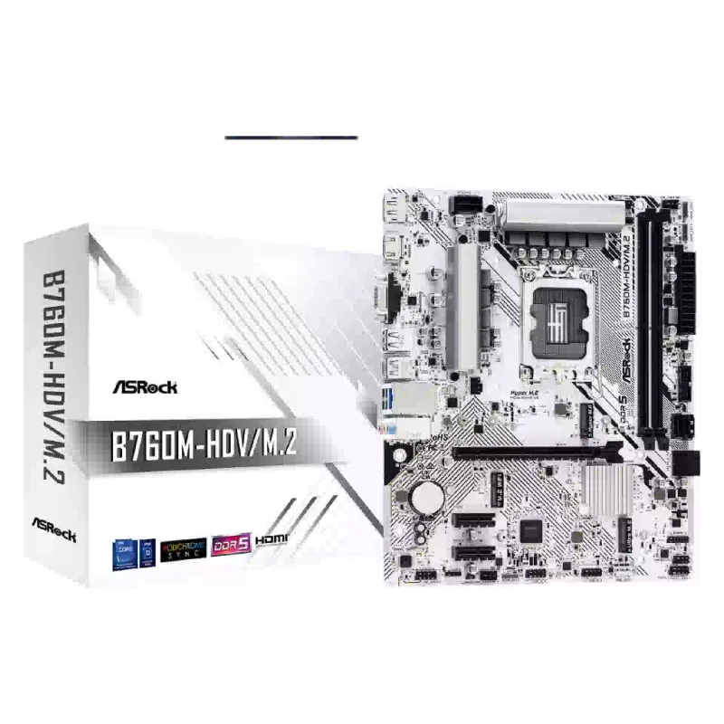 اللوحة الأم ASRock (B760M HDV/M.2)