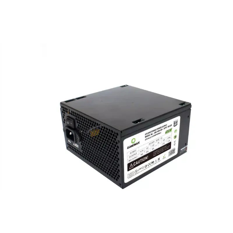 захранващ блок Gamemax, Black (GM-400-80+APFC-Black)