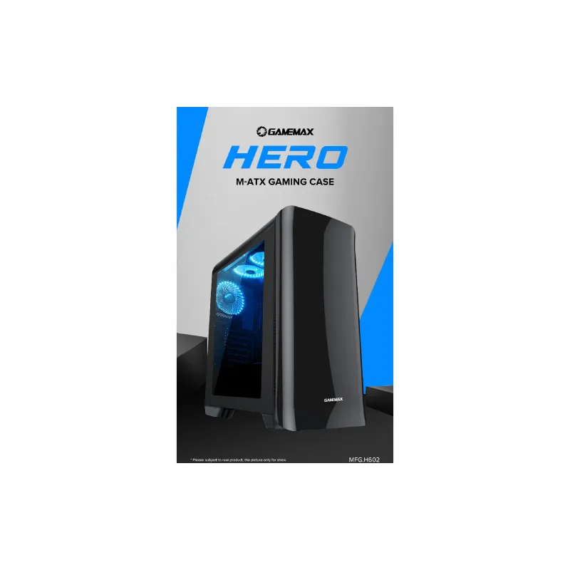 Корпус для ПК Gamemax  (H602-BK)