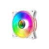 مروحة العلبة Gamemax (FN-12Rainbow-Q-Infinity-WT)