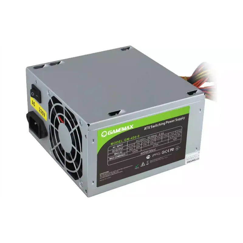 Блок живлення Gamemax  (GM-400-8CM)