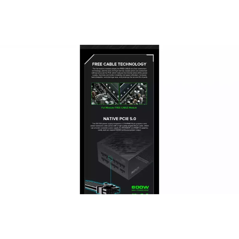 unidade de potência Gamemax (GX-1250ProBK)