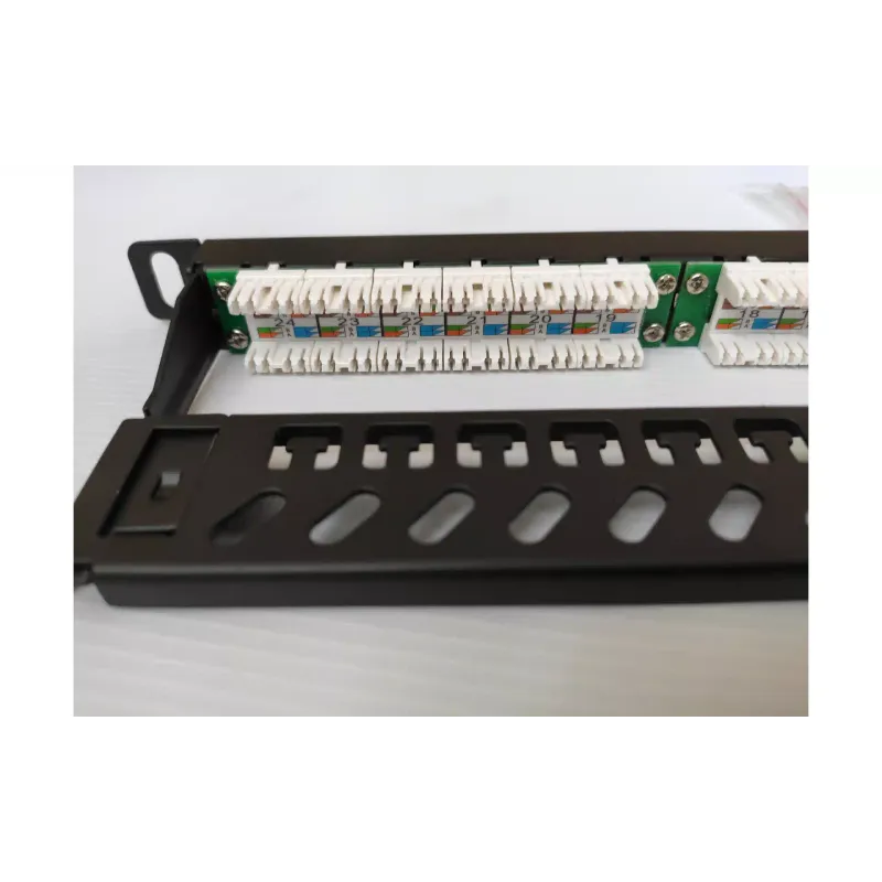 Пач панел Kingda Cat 5e UTP (KD-PP46-UTP-C5e-24P-0.5U)