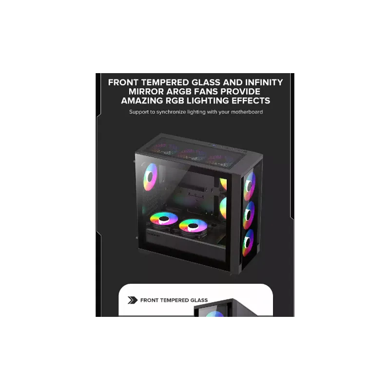 Корпус для ПК Gamemax  (Defender-TG)