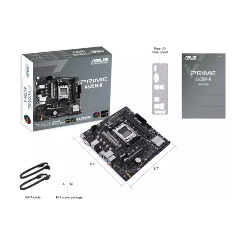 Placa madre Asus (PRIME A620M K)