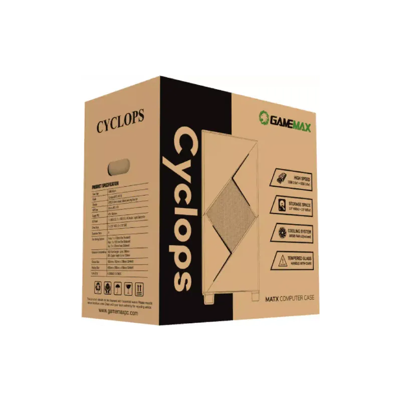 Корпус для ПК Gamemax  (Cyclops-BG)