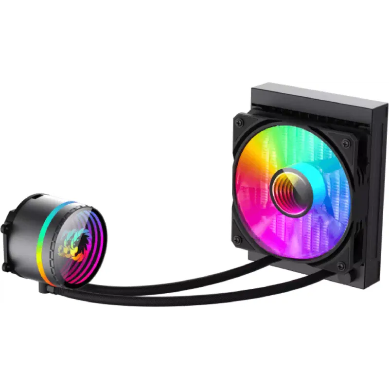 CPU hűtő Gamemax, Black (Iceburg-120-Black-infinity)