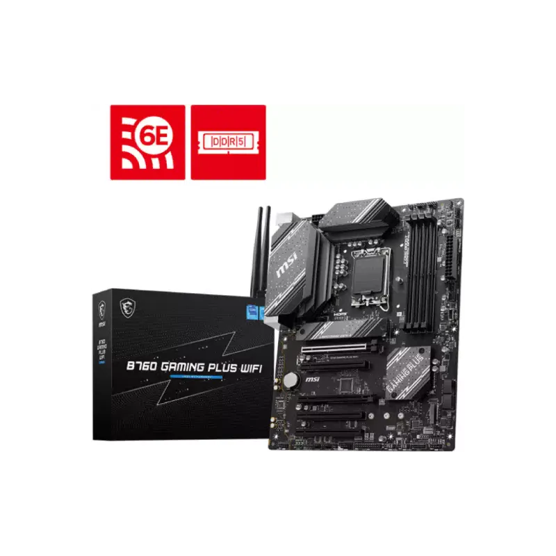 Дънна платка MSI (B760 GAMING PLUS WIFI)