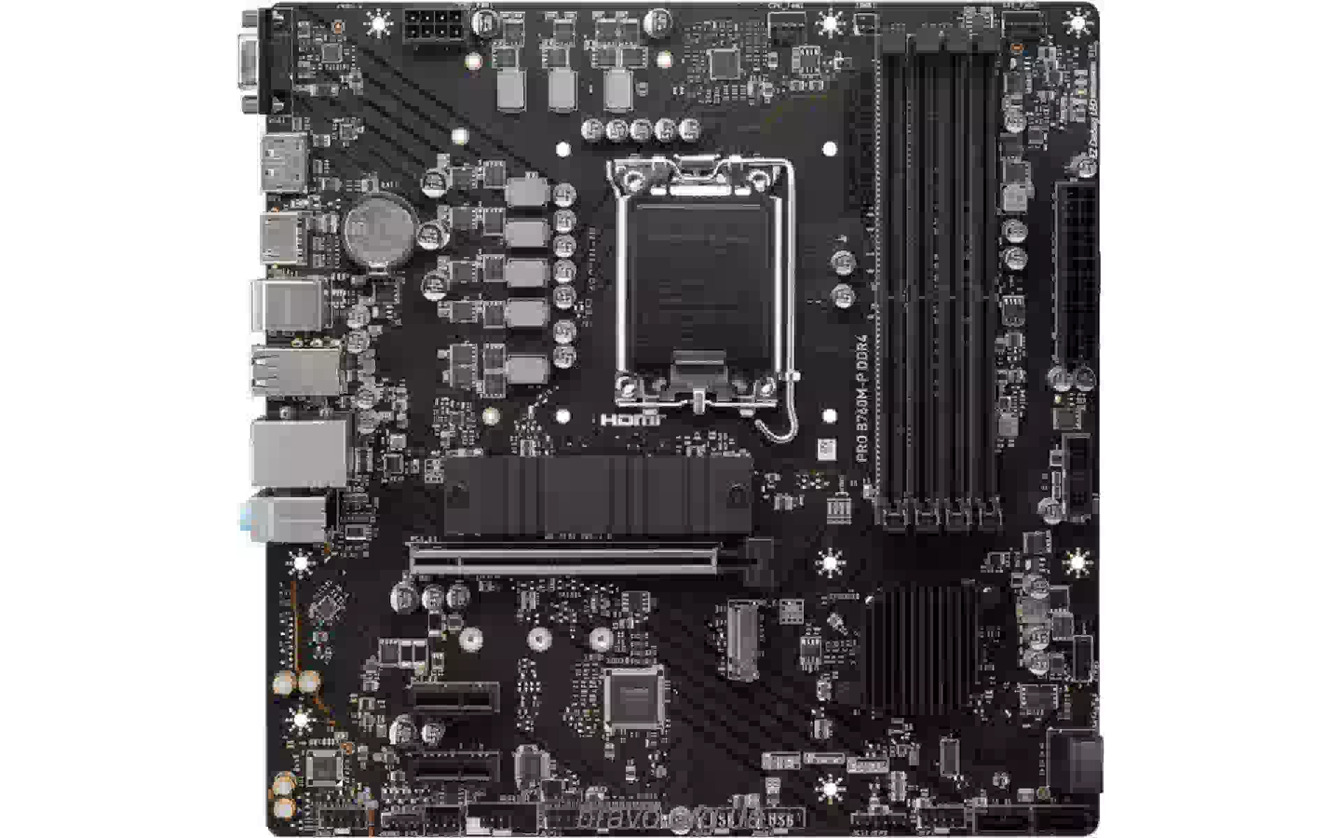 Материнська плата MSI (PRO B760M-P D4) Материнська плата MSI (PRO B760M-P D4)