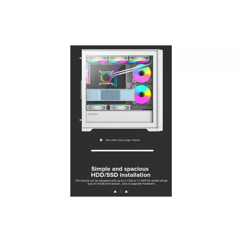 Корпус для ПК Gamemax  (Destroyer-TGW)