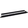Пач панел Kingda Cat 5e UTP (KD-PP46-UTP-C5e-24P-0.5U)