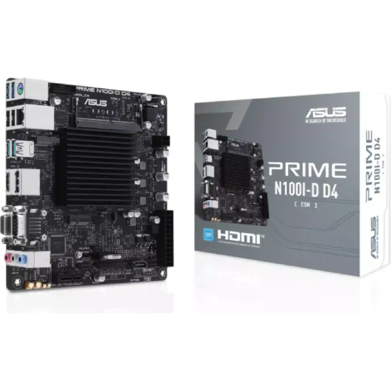 Материнська плата Asus  (PRIME N100I D D4 CSM)