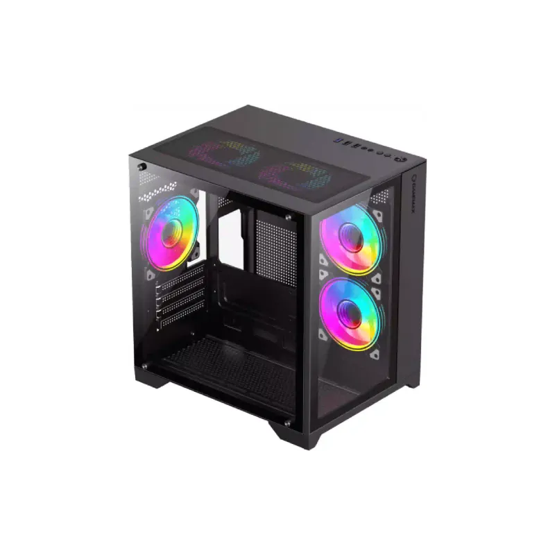 PC-Gehäuse Gamemax, Black (Infinity-Mini-Black)