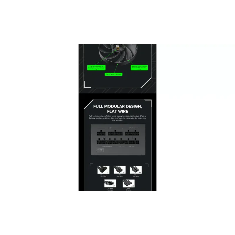 Блок живлення Gamemax  (GX-1050ProBK)