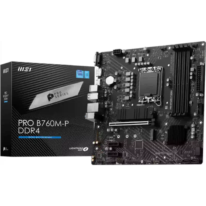 Дънна платка MSI (PRO B760M-P D4)